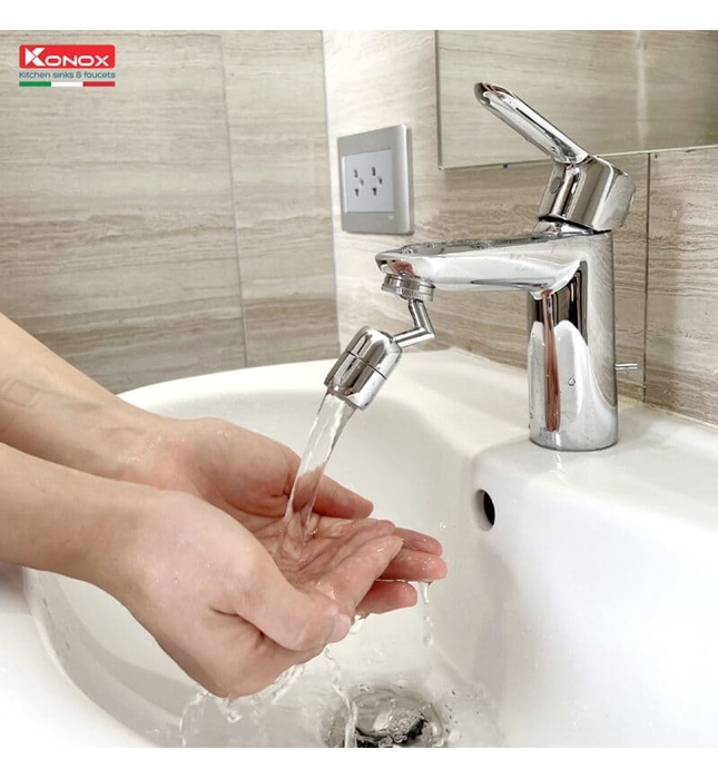 Đầu nối vòi nước thông minh Konox Neoperl Thụy Sĩ SA02