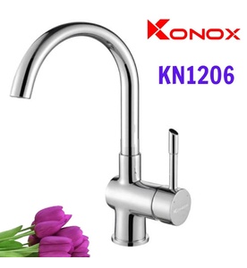 Vòi rửa bát nóng lạnh cần cứng Konox KN1206