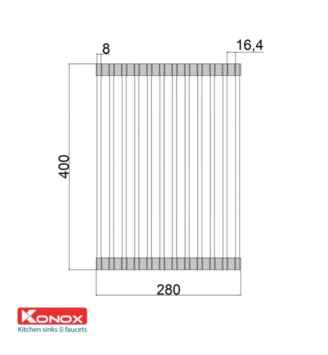 Thanh lưới Konox Roller Mat RM01