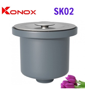 Bát rác chậu rửa bát Konox Strainer - SK02 - 140mm