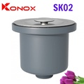 Bát rác chậu rửa bát Konox Strainer - SK02 - 140mm