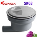 Bát rác chậu rửa bát Konox Strainer - SK03 - 185mm