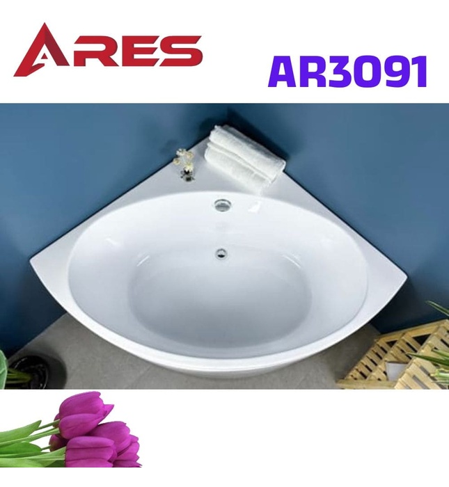 Bồn tắm góc 1.1m Ares AR3091