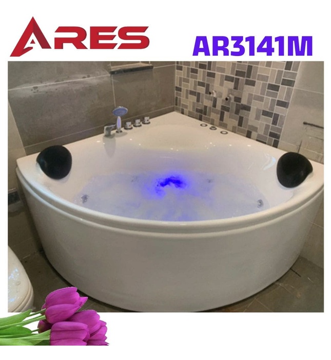 Bồn tắm góc massage Ares AR3141M