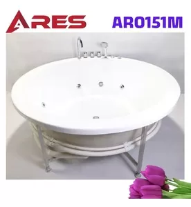 Bồn tắm tròn massage 1.5m Ares AR0151M