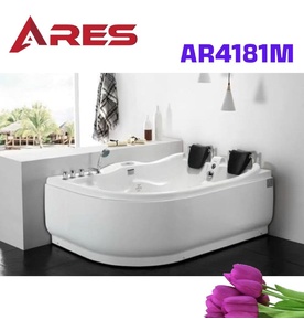 Bồn tắm massage yếm phải 1.8m Ares AR4181M 