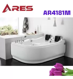 Bồn tắm massage yếm phải 1.8m Ares AR4181M 
