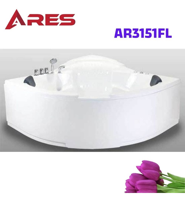 Bồn tắm góc massage 1.5m Ares AR3151FL