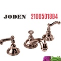 Vòi chậu rửa mặt 3 chân gắn chậu màu đồng Joden Diana 21005018B4