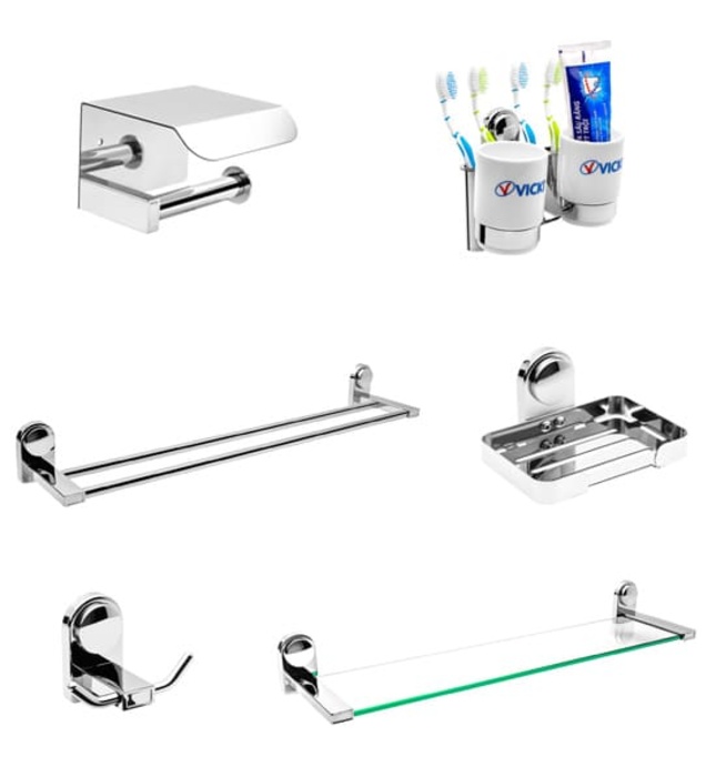 Bộ phụ kiện phòng tắm Vicki VK 906 (6 món)