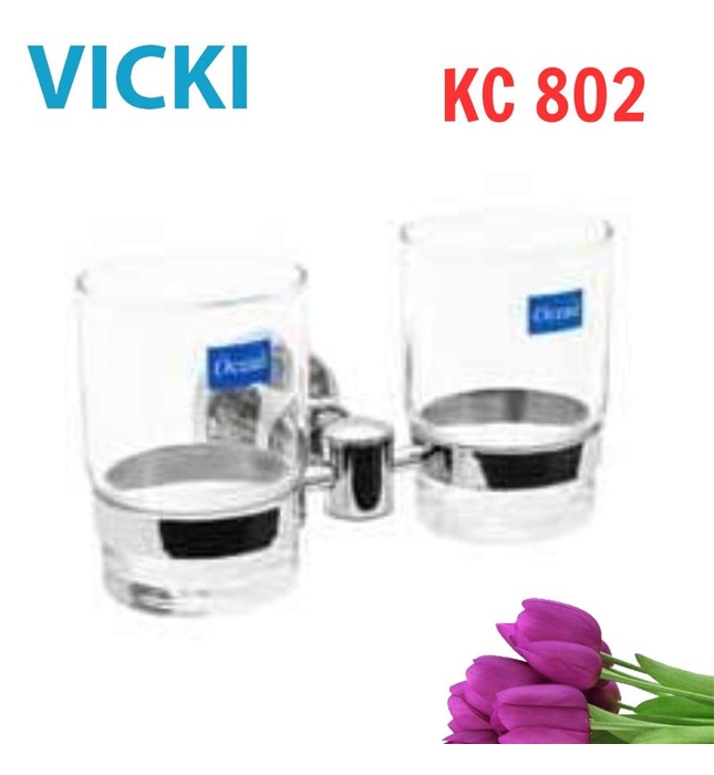 Kệ cốc đánh răng Vicki KC 802