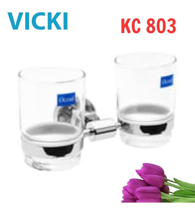 Kệ cốc đánh răng Vicki KC 803