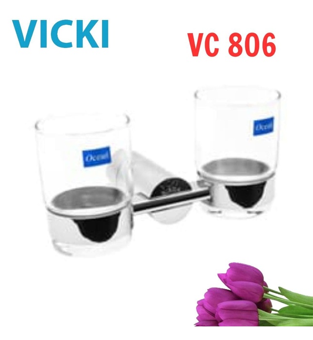 Kệ cốc đánh răng Vicki KC 806