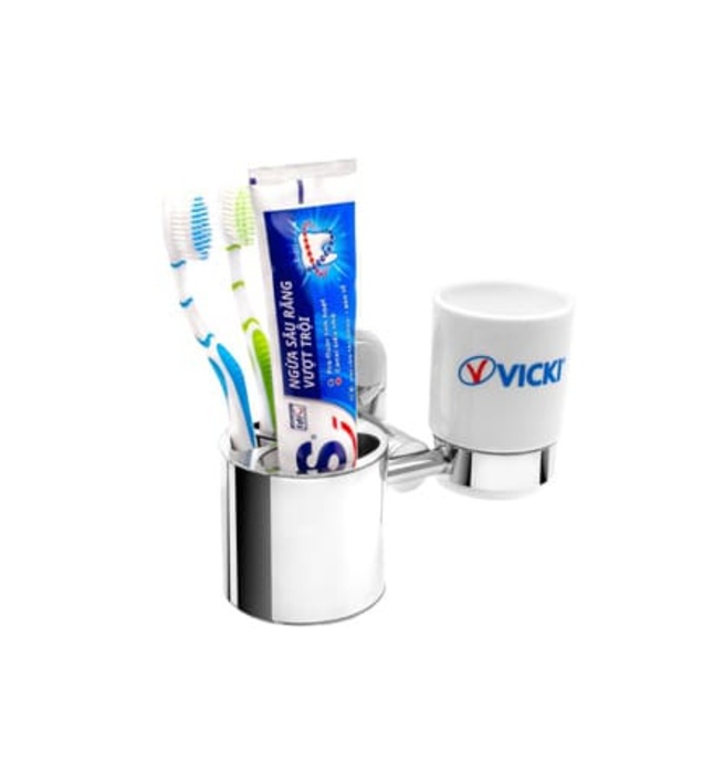 Kệ cốc đánh răng Vicki KC 903