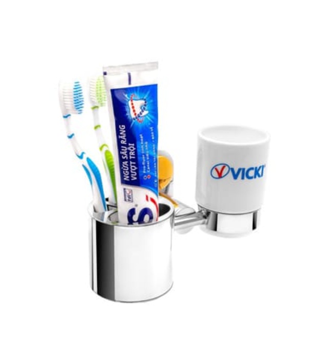 Kệ cốc đánh răng Vicki KC 905
