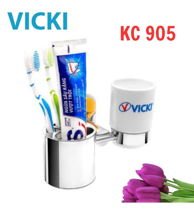 Kệ cốc đánh răng Vicki KC 905