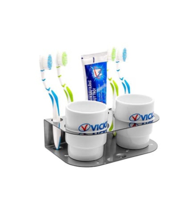 Kệ cốc đánh răng Vicki KC 908
