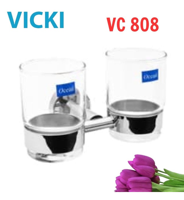 Kệ cốc đánh răng Vicki VC 808