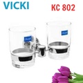 Kệ cốc đánh răng Vicki KC 802
