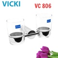 Kệ cốc đánh răng Vicki KC 806