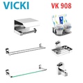 Bộ phụ kiện phòng tắm Vicki VK 908 (6 món)
