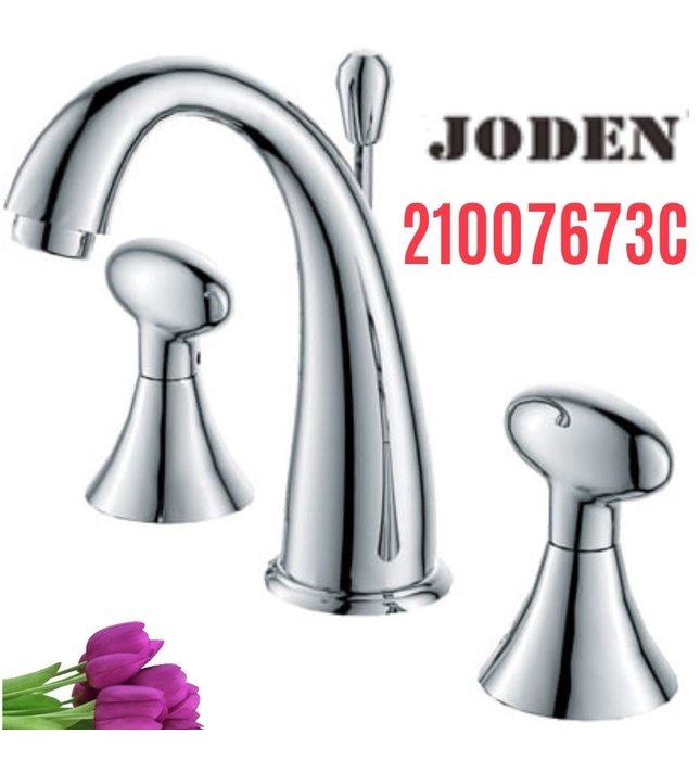 Vòi chậu rửa mặt 3 chân Joden 21007673C