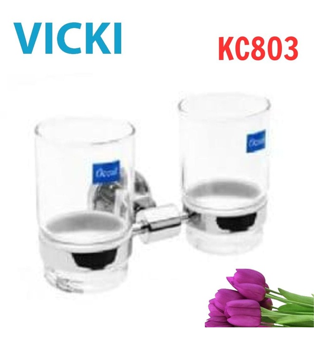 Kệ cốc đánh răng Vicki KC803