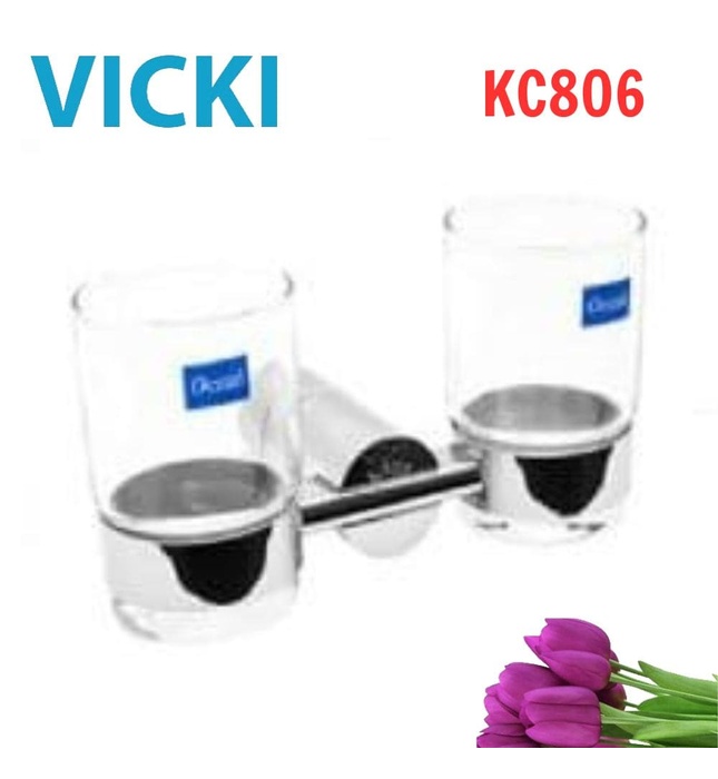 Kệ cốc đánh răng Vicki KC806