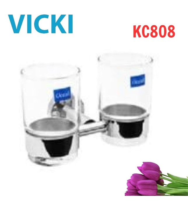 Kệ cốc đánh răng Vicki KC808