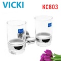 Kệ cốc đánh răng Vicki KC803