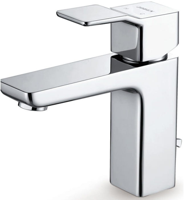 Vòi chậu rửa mặt vuông 1 chân thấp Joden Leroy 10508335C