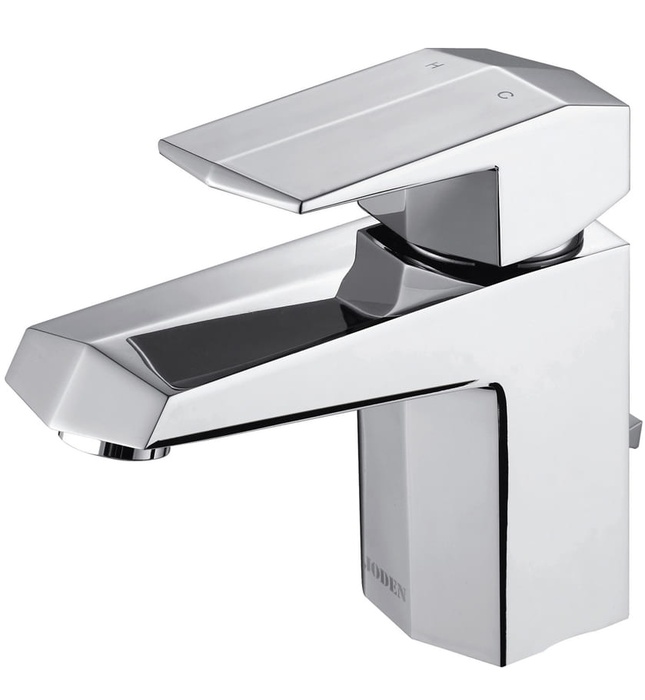 Vòi chậu rửa mặt vuông 1 chân thấp Joden Benc 1007S07HC
