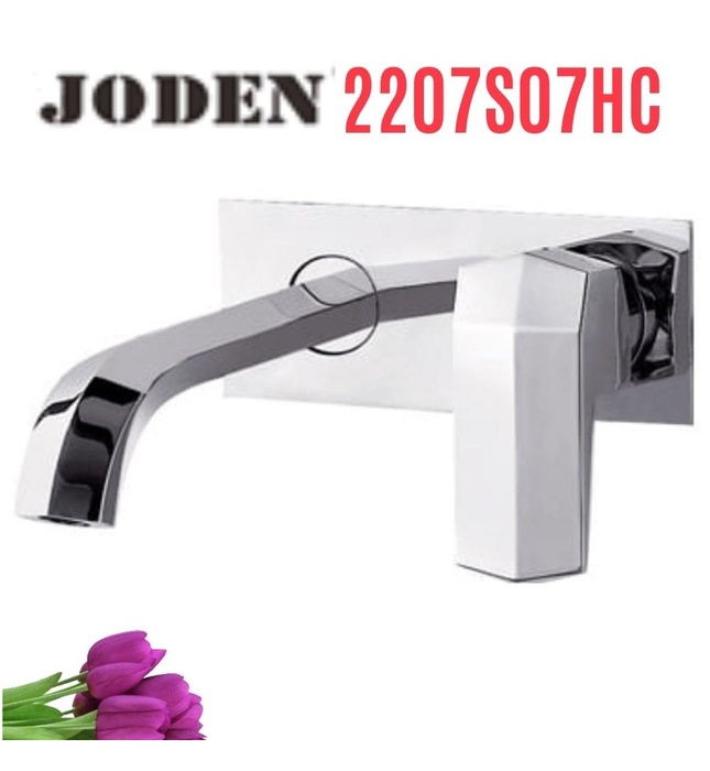 Vòi chậu rửa mặt 2 chân gắn tường Joden Benc 2207S07HC