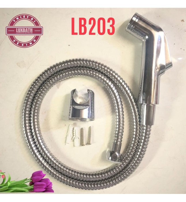 Vòi xịt đồng tăng áp Luxbath LB203 (Bảo hành 20 năm)