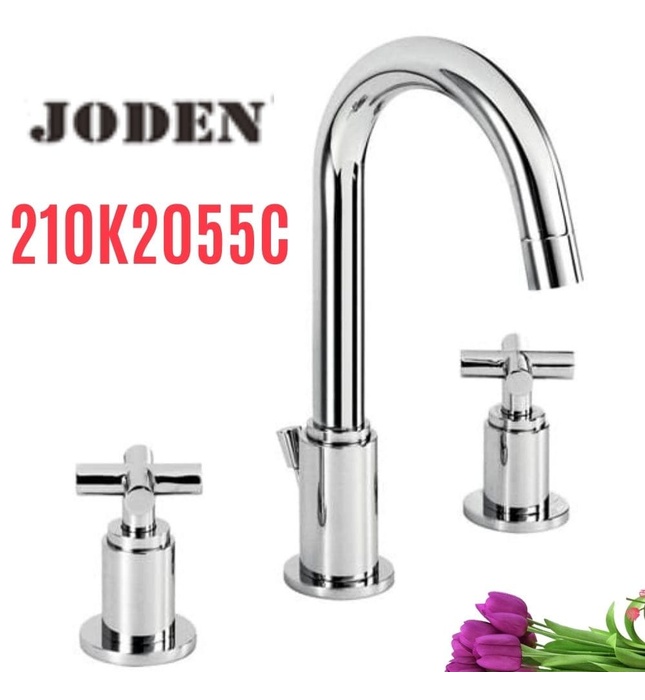 Vòi chậu rửa mặt 3 chân gắn chậu Joden Belinda 210K2055C