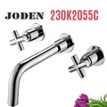Vòi chậu rửa mặt 3 chân gắn tường Joden Belinda 230K2055C