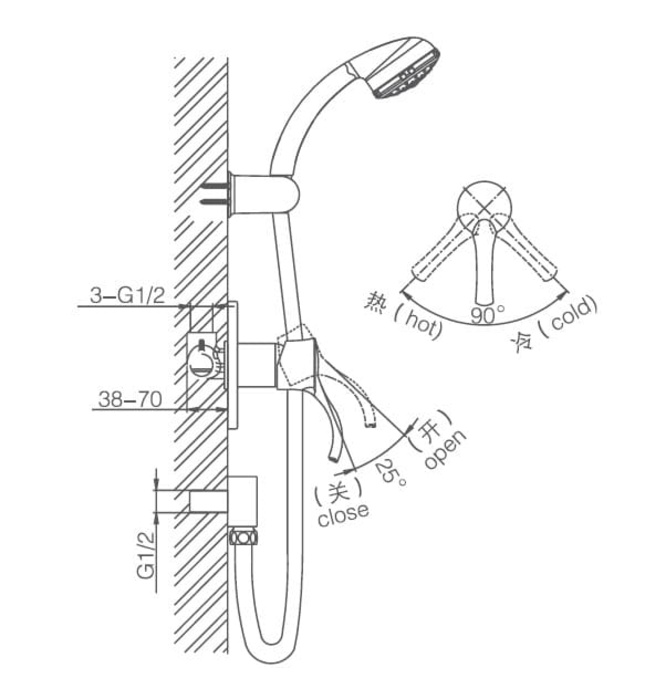 Sen tắm nóng lạnh Joden Lynn 84509337C