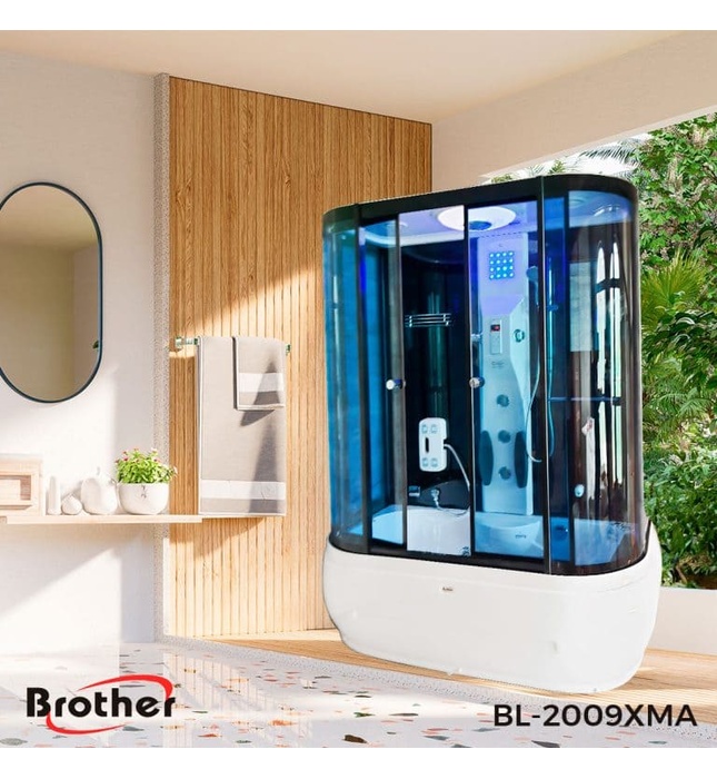 Phòng Tắm Xông Hơi Ướt Sục Massage Brother BL-2009XMA
