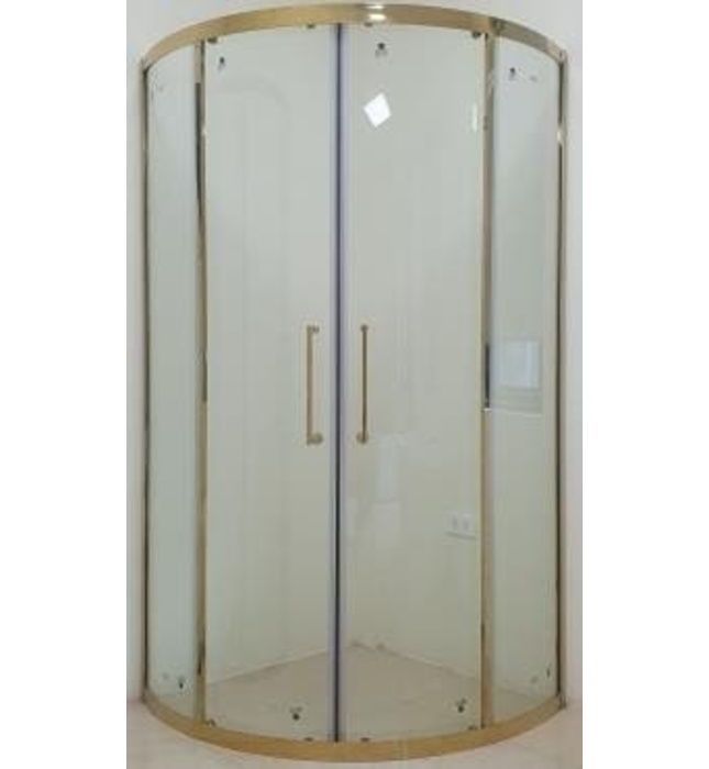 Cabin tắm kính khung màu đồng Brother BL-3006