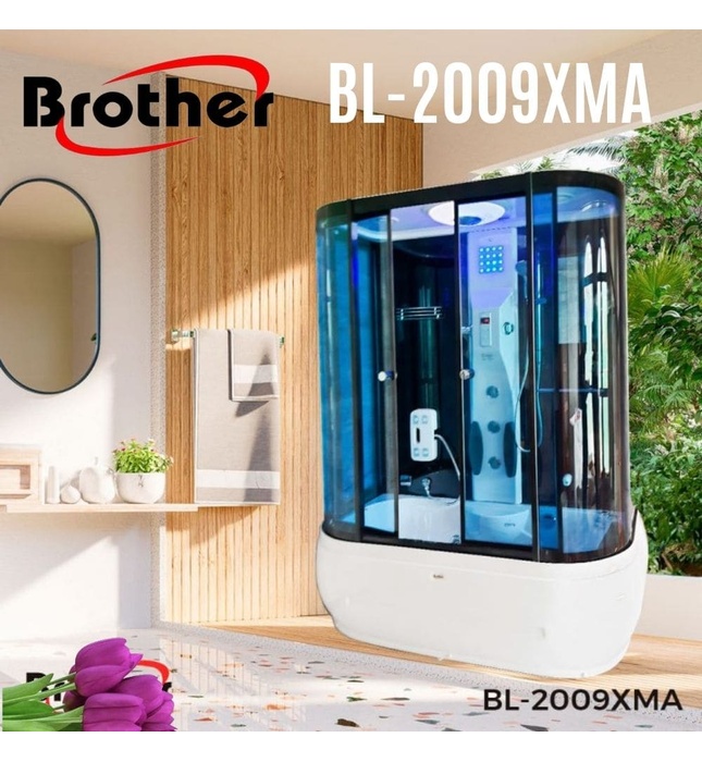 Phòng Tắm Xông Hơi Ướt Sục Massage Brother BL-2009XMA