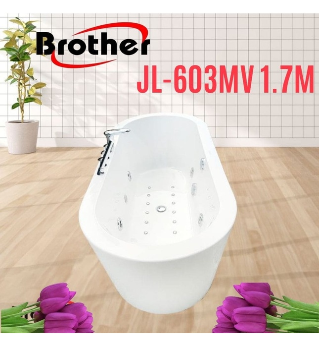 Bồn tắm ngâm yếm đa chiều Brother JL-603-1.7 (1.7m)