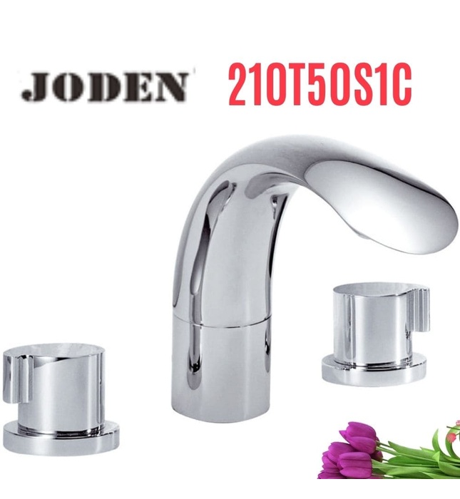 Vòi chậu rửa mặt 3 chân gắn chậu Joden Back 210T50S1C
