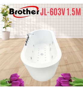 Bồn tắm ngâm yếm đa chiều Brother JL-603V-1.5 (1.5m kèm vòi)