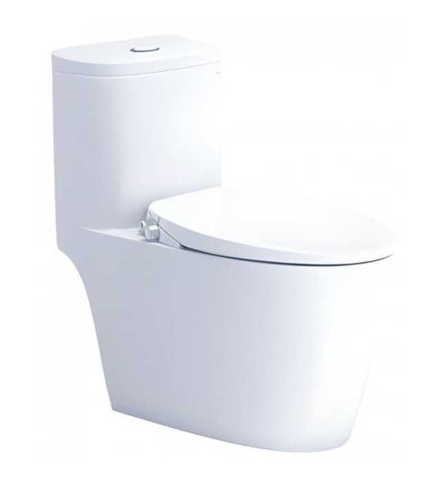 Bồn cầu 1 khối nắp rửa cơ Caesar C1364F+TAF060