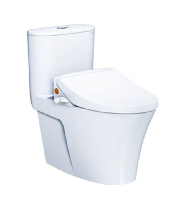 Bồn cầu 1 khối nắp rửa cơ Caesar CD1395/TAF050