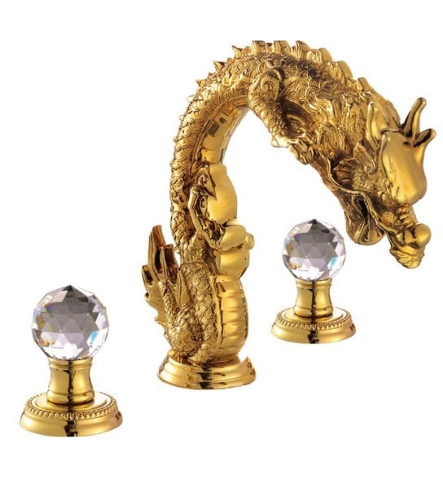 Vòi chậu rửa mặt 3 chân gắn chậu Joden King 21036605G