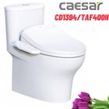 Bồn cầu 1 khối nắp điện tử Caesar CD1394/TAF400H