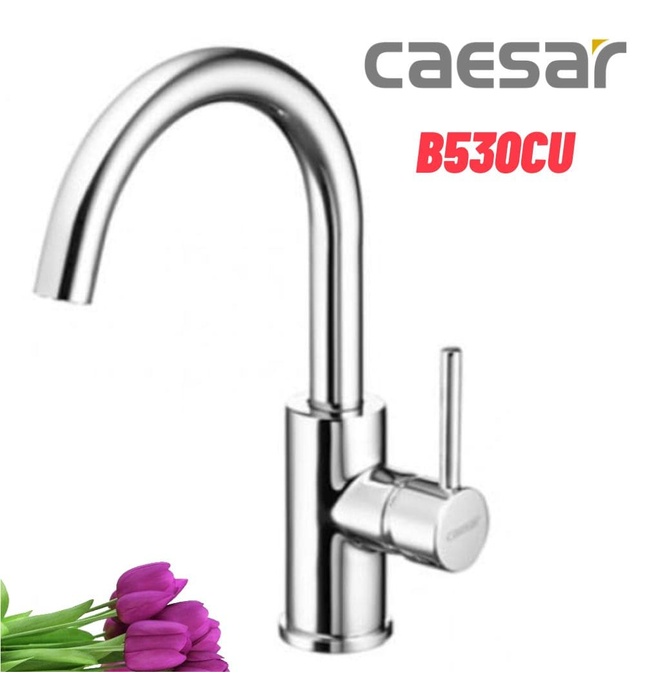 Vòi Lavabo Nóng Lạnh 1 Chân Caesar B530CU