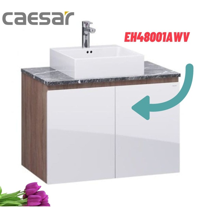 Tủ Treo Phòng Tắm Caesar EH48001AWV (Không gồm lavabo và vòi)