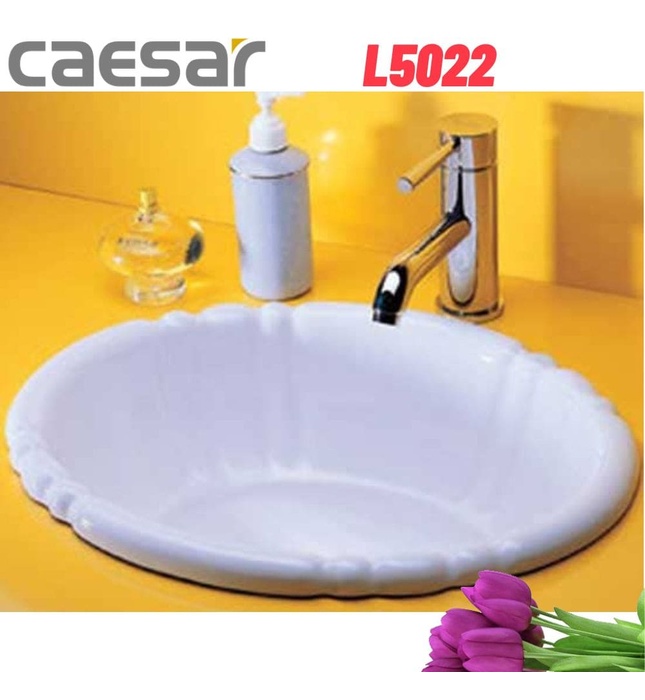 Chậu Lavabo âm bàn Caesar L5022 